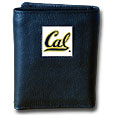 Cal Berkeley Bears Leather Tri-fold Wallet